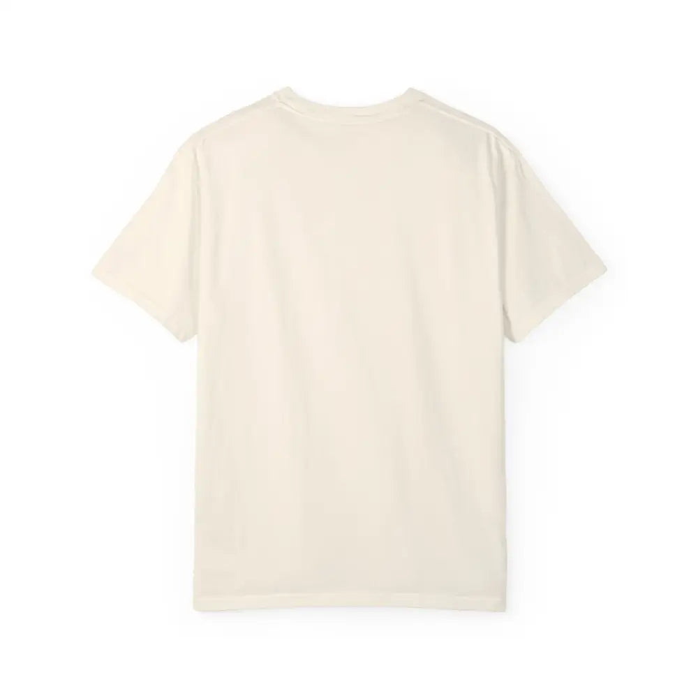 Plain, short-sleeved, off-white t-shirt from Island Reef Eat Beach Relax Repeat collection