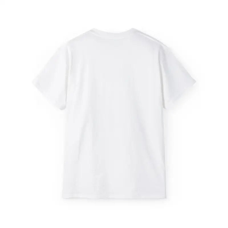 White short-sleeved Lavender Plant Mom T Shirt with Monstera Leaf design
