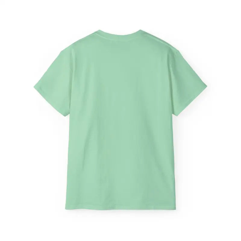 Mint green Lavender Plant Mom T-shirt with Monstera leaf design for plant enthusiasts
