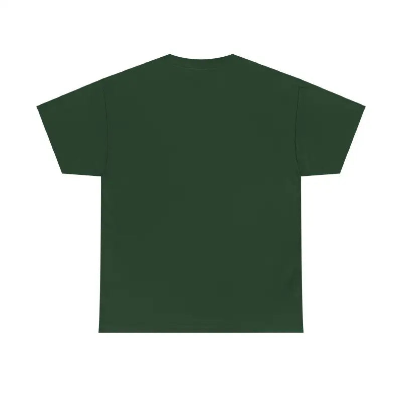 Dark green Lifeguard Santa Unisex Tee featuring a festive design for casual wear