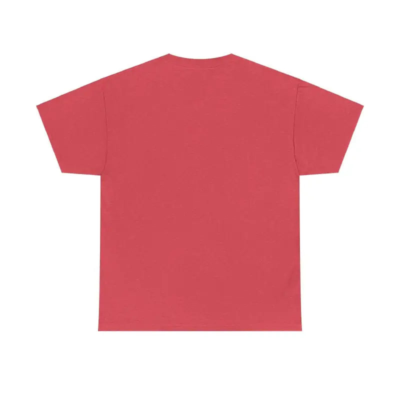 Red Lifeguard Santa Unisex Tee displayed on a white background for holiday fashion
