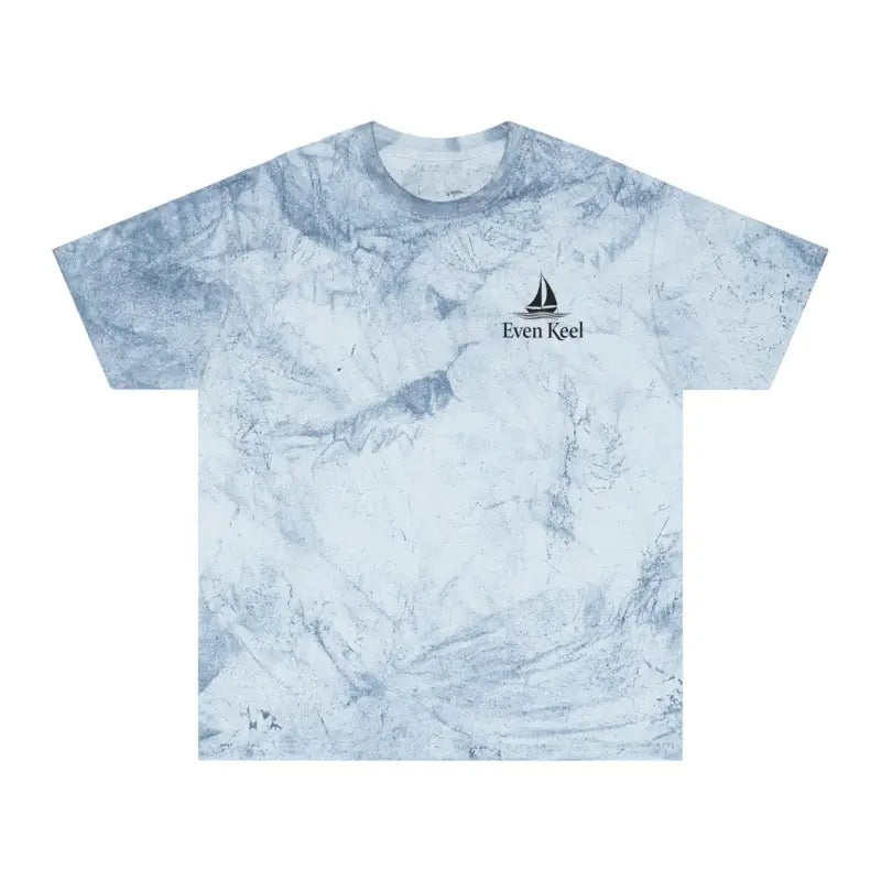 Marble-patterned t-shirt from Life’s a Beach Unisex T Shirt Coastal Wear collection