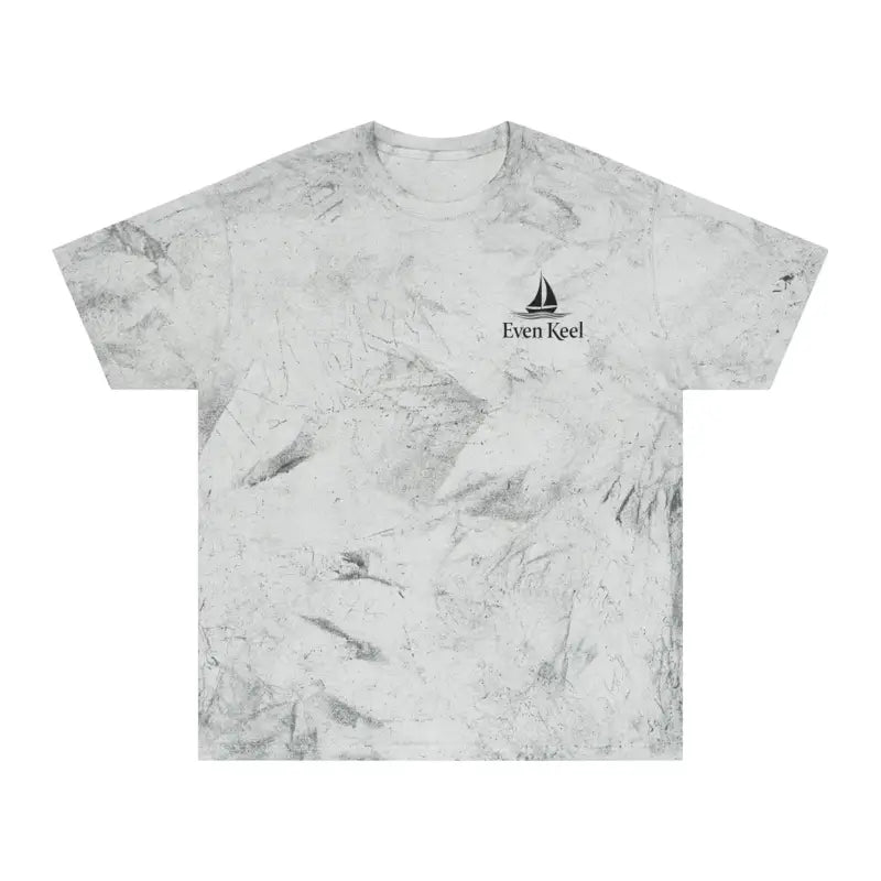 Marble-patterned t-shirt from Life’s a Beach Unisex T Shirt Coastal Wear collection