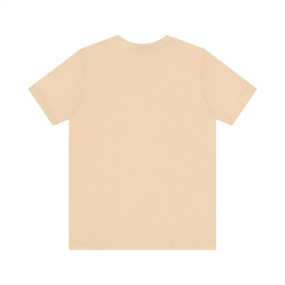 Beige short-sleeved t-shirt from Life’s a Beach Unisex Tee Tropical Vacation Shirt
