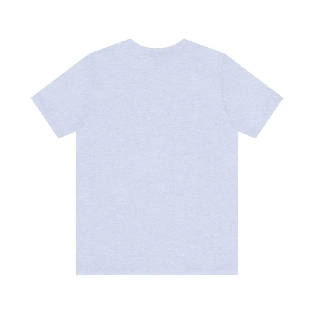 Light blue t-shirt from Life’s a Beach Unisex Tee Tropical Vacation Shirt collection