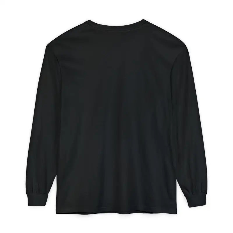 Black long-sleeved shirt featured in the Yellow Long Sleeved Shirt with Newport Graphic