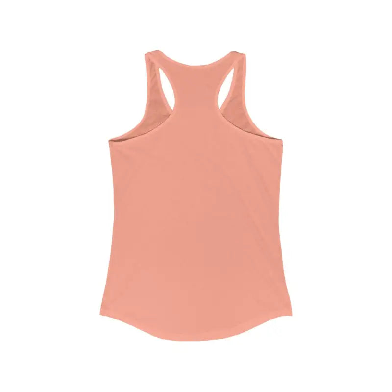 Peach-colored Love You To The Beach And Back Racerback Tank Top for Women