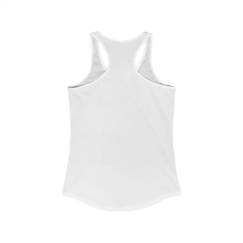White racerback tank top for women from the Love You To The Beach And Back collection