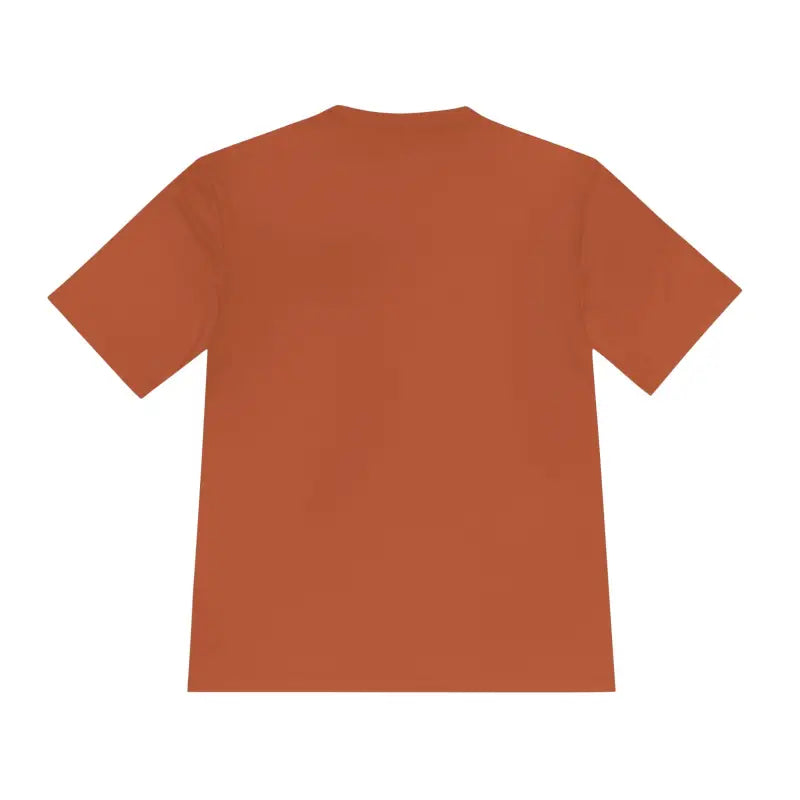 Plain orange t-shirt from Narragansett Beach Lifeguard Unisex Moisture Wicking collection