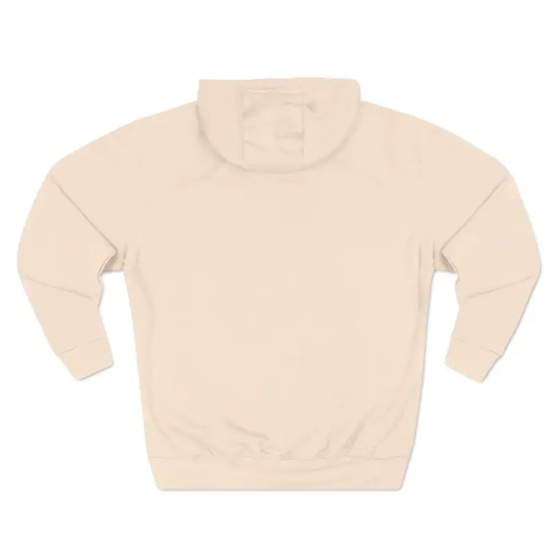 Beige hooded sweatshirt featured in Navy Blue Snowboarding Fleece Hoodie product image