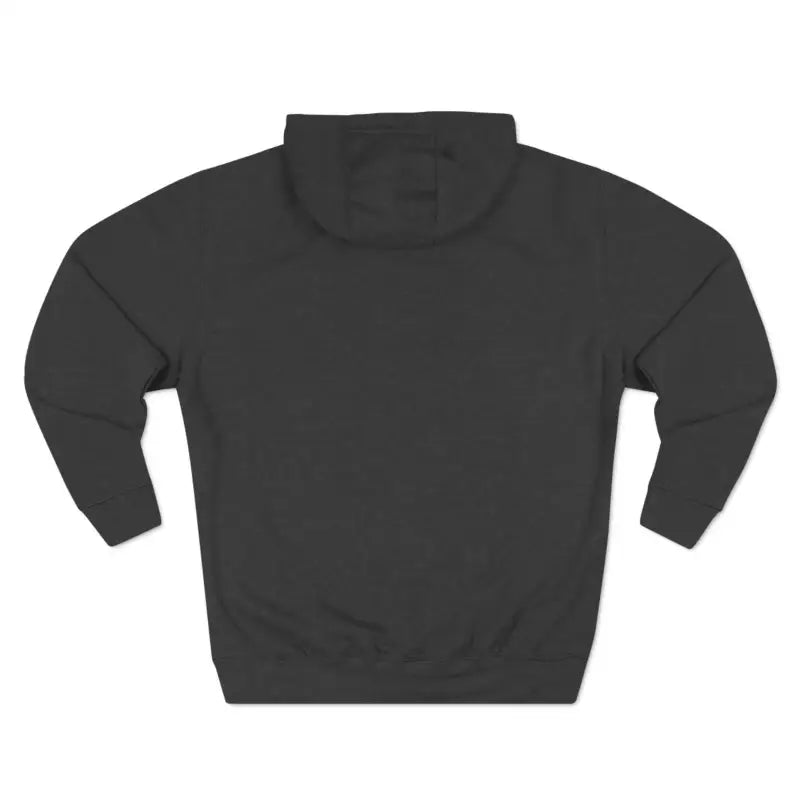 Dark gray hoodie displayed as part of Navy Blue Snowboarding Fleece Hoodie collection