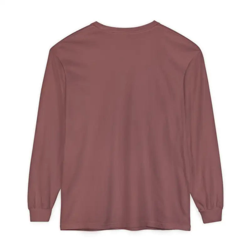 Mauve long-sleeved Newport Beach T-shirt showcasing relaxed coastal style