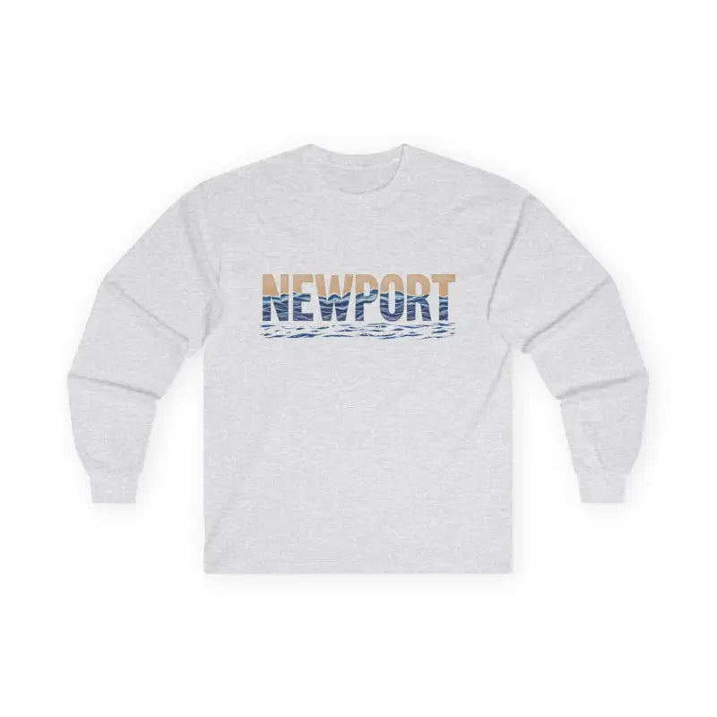 Newport Coastal Vibes Unisex Long Sleeve Shirt in stylish design and comfortable fit