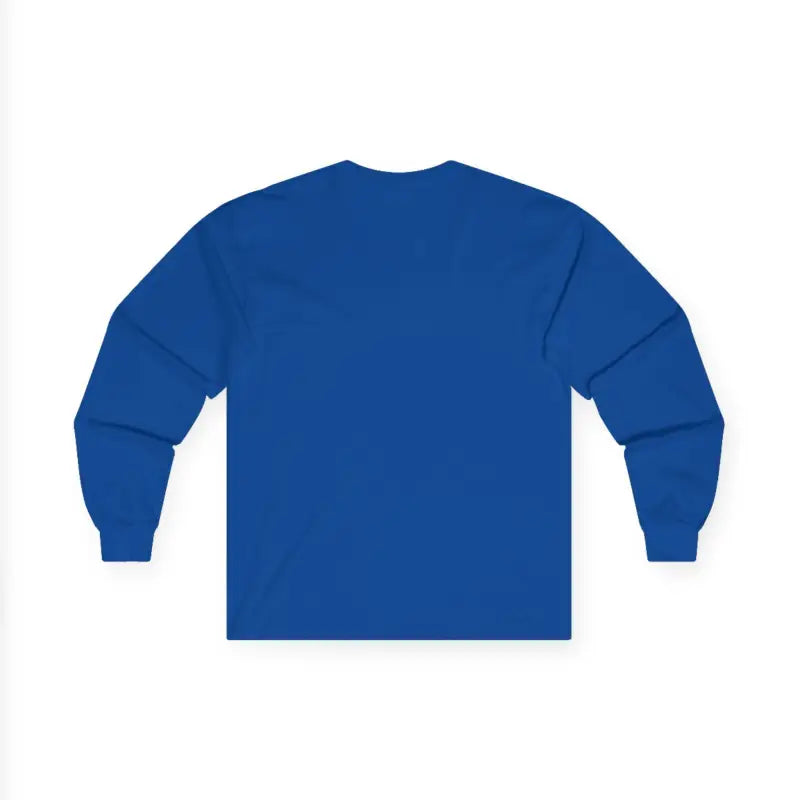 Blue long-sleeved Newport Coastal Vibes Unisex Shirt displayed on a neutral background