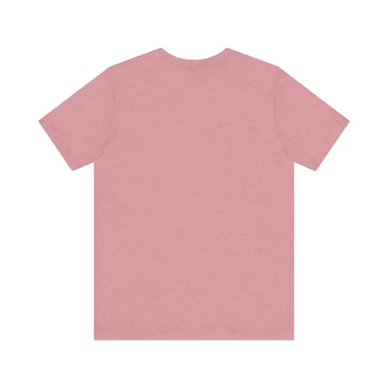 Pink short-sleeved Newport Surfing Inspired Unisex Jersey Tee displayed for sale