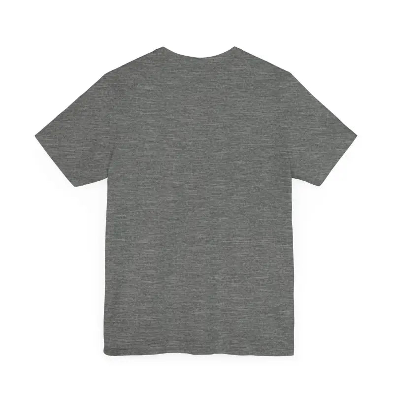 Gray short-sleeved t-shirt from Newport Surfing Inspired Unisex Jersey Tee collection