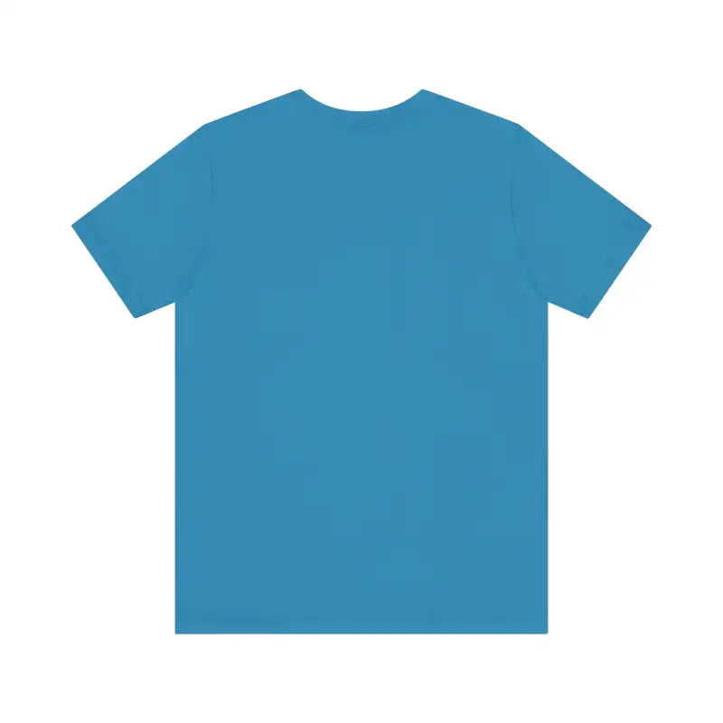 Blue short-sleeved Newport Surfing Inspired Unisex Jersey Tee for casual wear