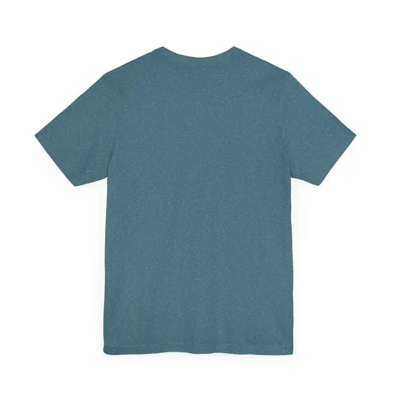Blue-gray Newport Surfing Inspired Unisex Jersey Tee displayed on a neutral background