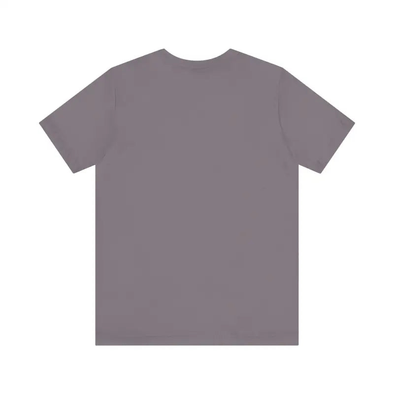 Gray short-sleeved t-shirt from Newport Surfing Inspired Unisex Jersey Tee collection