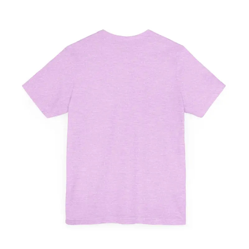 Lavender short-sleeved Newport Surfing Inspired Unisex Jersey Tee displayed elegantly