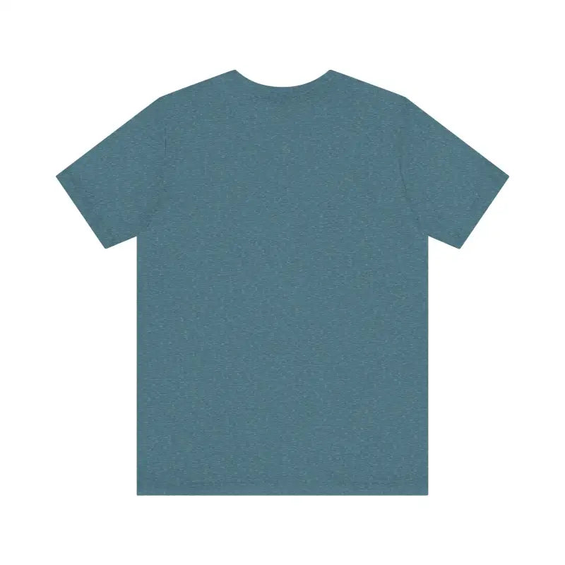 Blue-gray t-shirt from Newport Surfing Inspired Unisex Jersey Tee collection