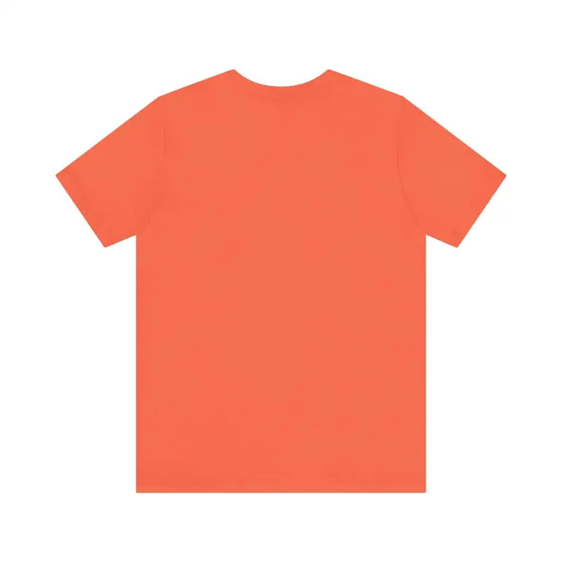 Coral-colored Nobody Likes a Shady Beach Unisex Tee on display for sale