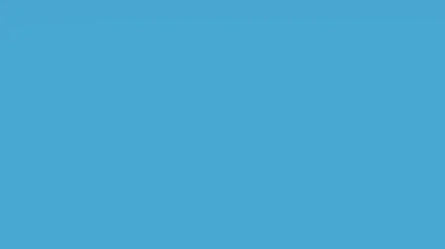 Solid blue color background for Orange Surfing Reindeer T Shirt product display