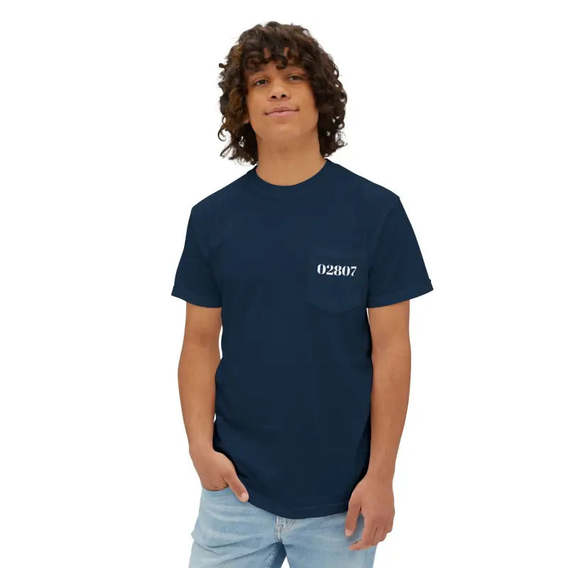 Navy blue t-shirt from the Patriotic Unisex T-Shirt Collection for stylish casual wear