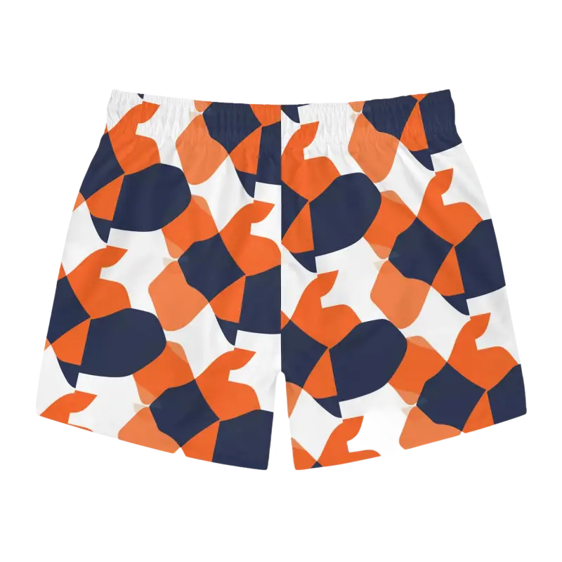 Patterned Swim Trunks featuring vibrant designs for stylish summer pool wear