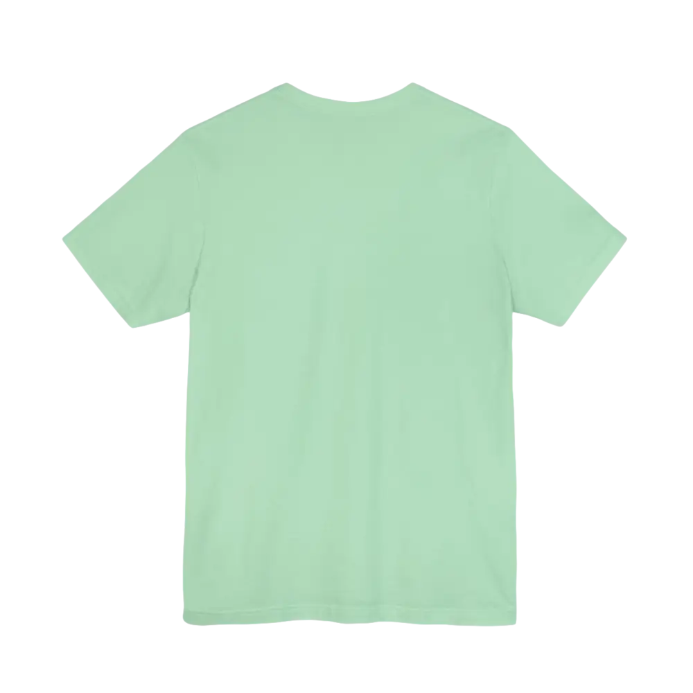 Mint green t-shirt from Peach Retro Bus Unisex Jersey Tee collection