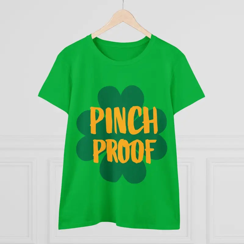 Green Pinch Proof T-shirt from Pinch Proof Irish Joke Womens Cotton Tee collection