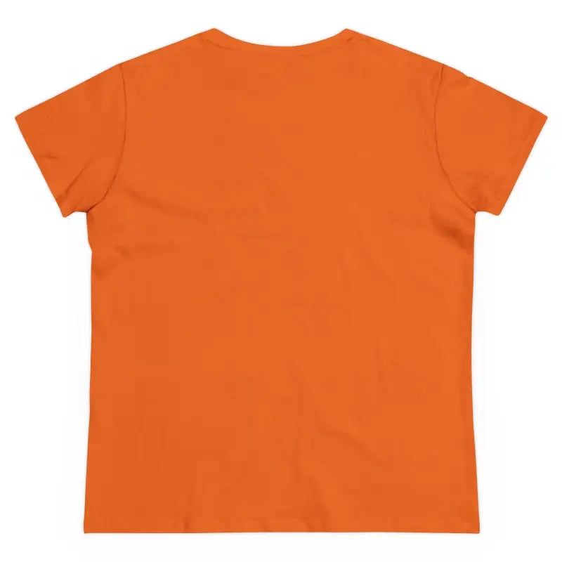 Orange short-sleeved t-shirt from Pinch Proof Irish Joke Women’s Cotton Tee collection