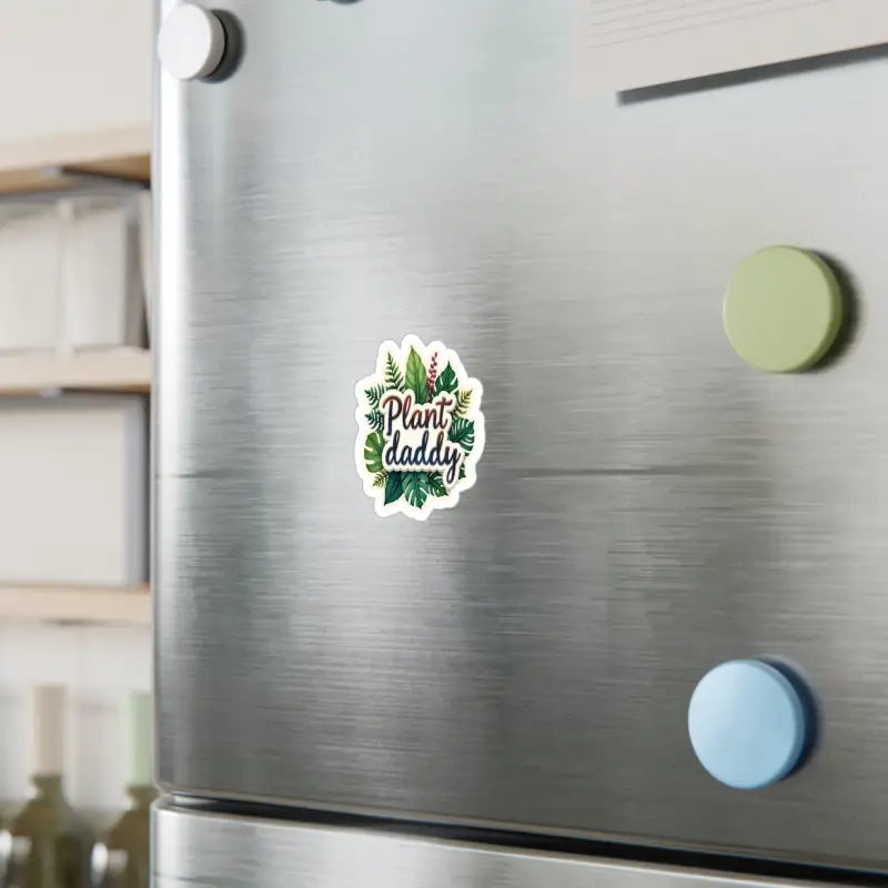 Plant Daddy Sticker with Foliage Decal showcasing vibrant botanical design for plant lovers