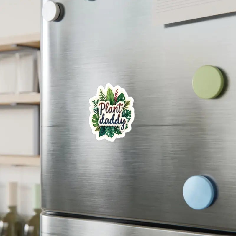 Plant Daddy Sticker with Foliage Decal showcasing a stylish botanical design