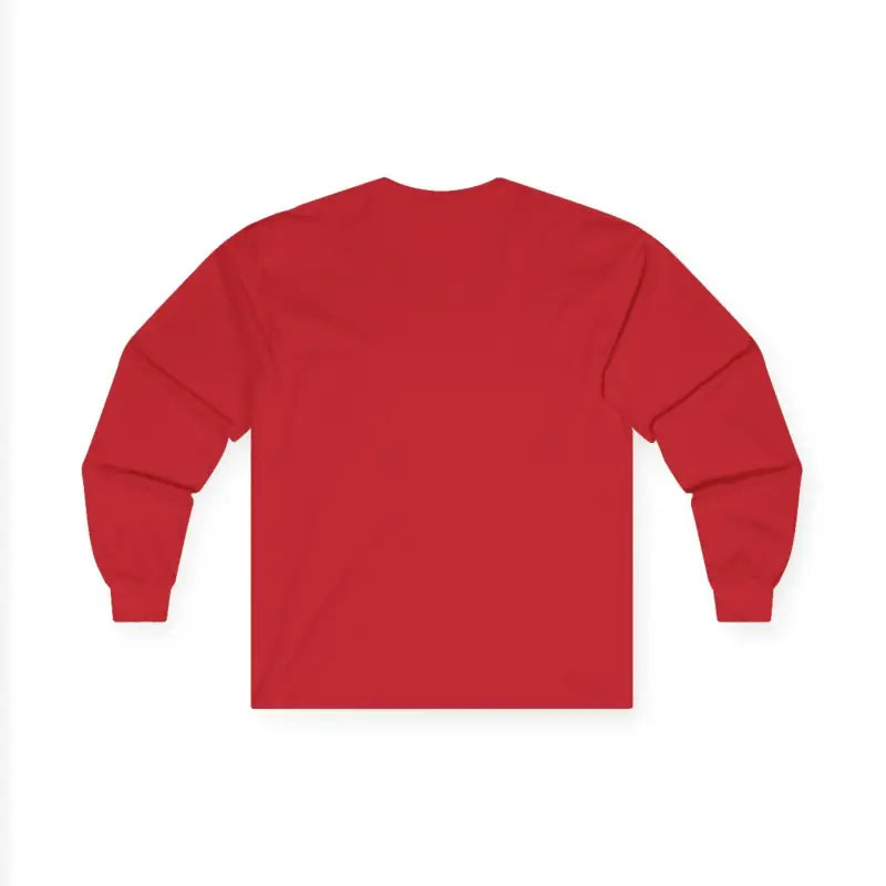 Red long-sleeved shirt from Plant Lover Long Sleeve Tee I Just Wet My Planties Fun collection