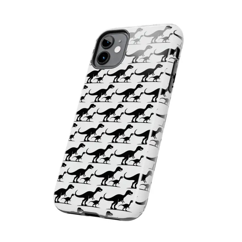 Dinosaur-patterned phone case for iPhone 16 in Prehistoric Dinosaur design