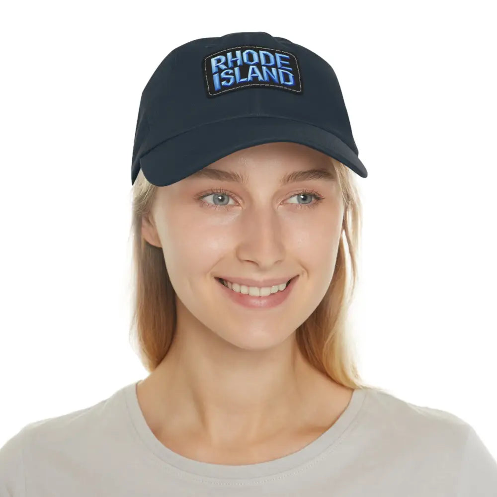Dark blue baseball cap from Rhode Island Baseball Caps and Dad Hats collection