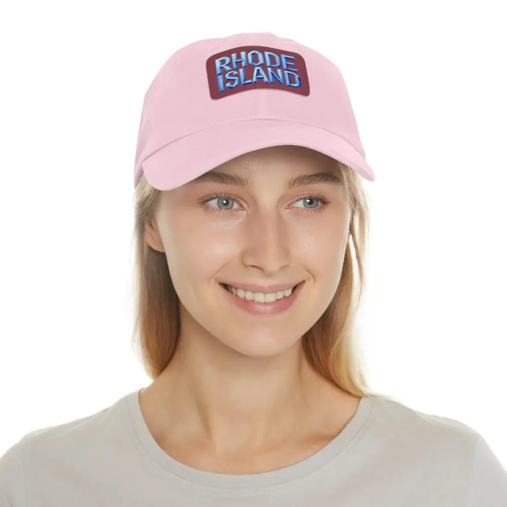 Pink baseball cap from Rhode Island Baseball Caps and Dad Hats collection
