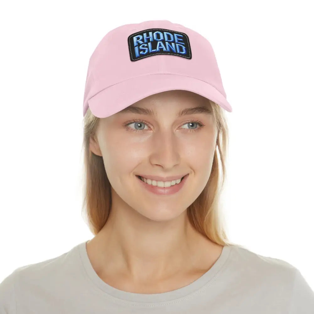 Pink baseball cap featured in Rhode Island Baseball Caps and Dad Hats collection