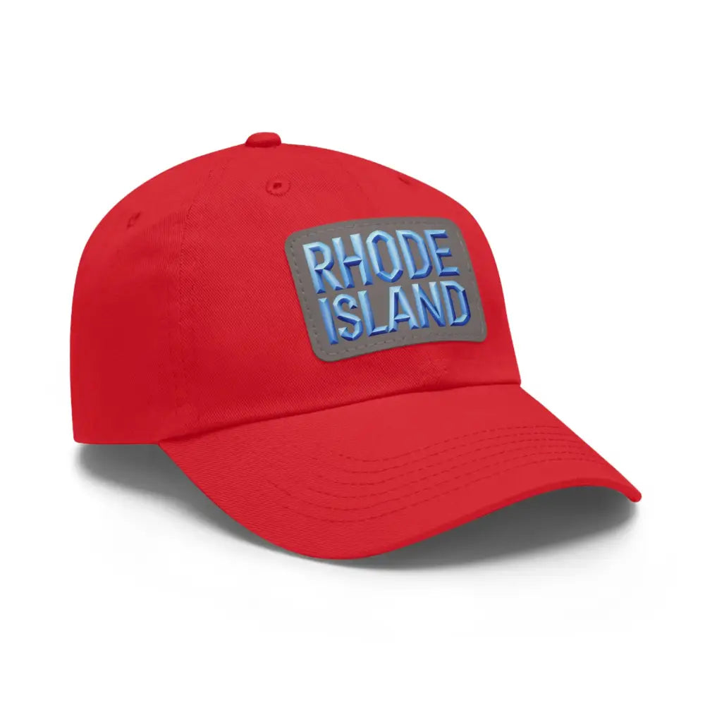 Red baseball cap from Rhode Island Baseball Caps and Dad Hats collection