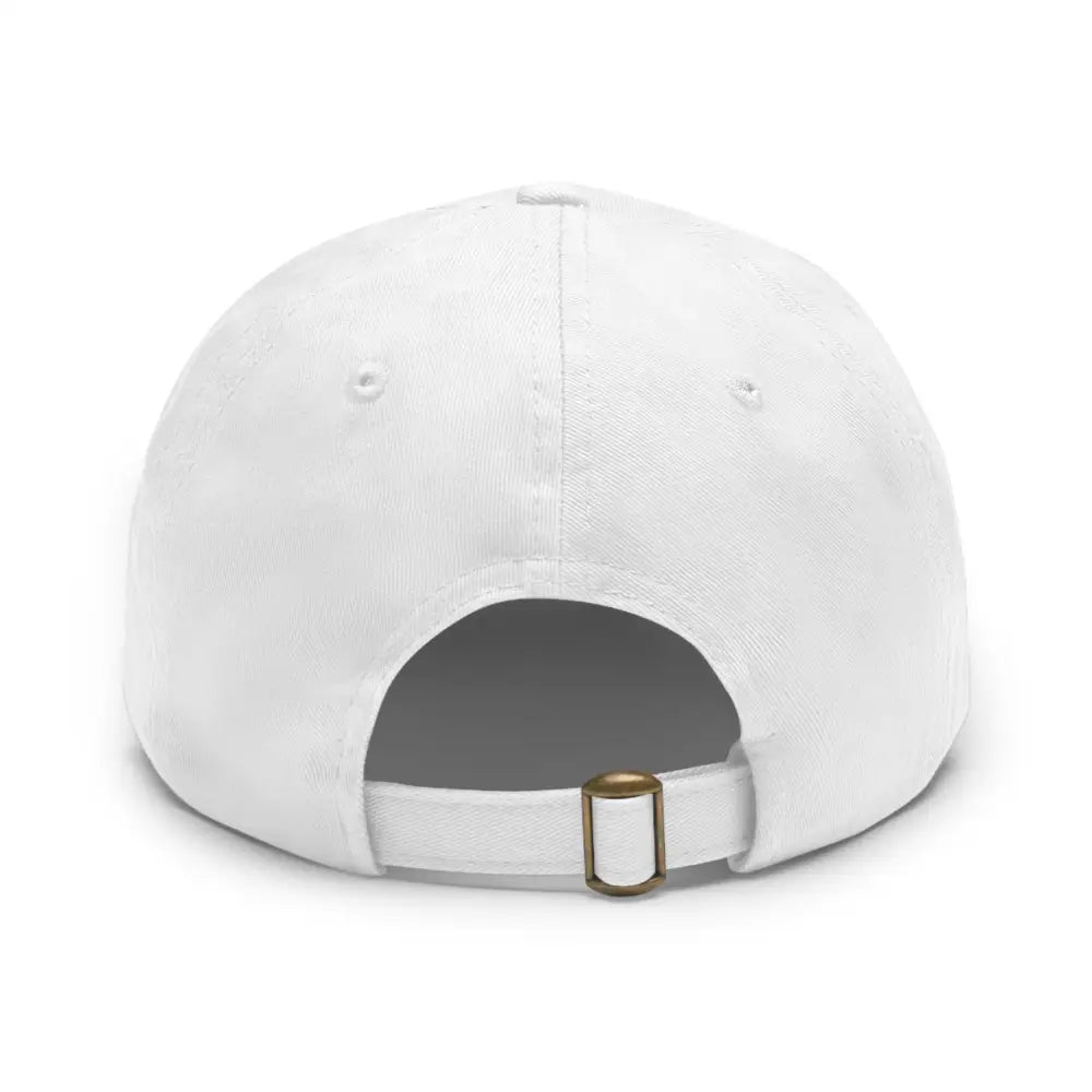 White adjustable baseball cap featured in Rhode Island Baseball Caps and Dad Hats collection
