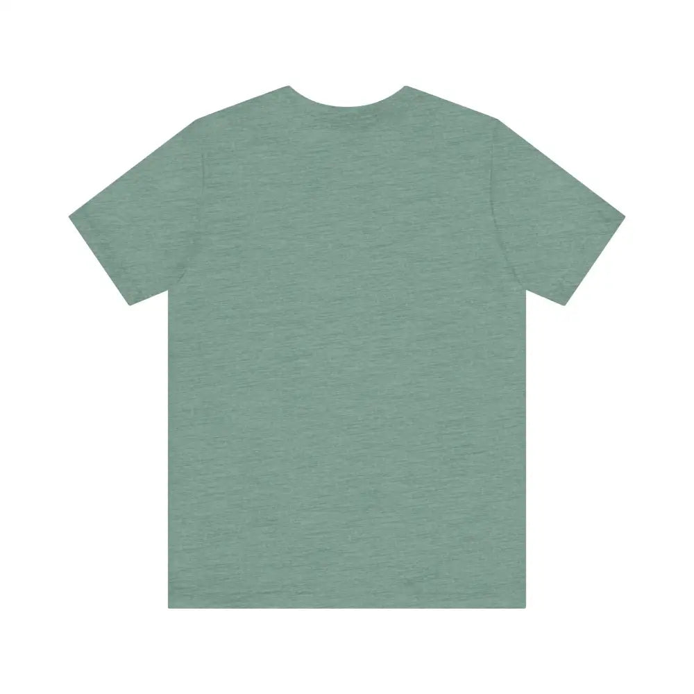 Seafoam green Rhode Island Beach Vibes Unisex Tee Shirt displayed on a neutral background
