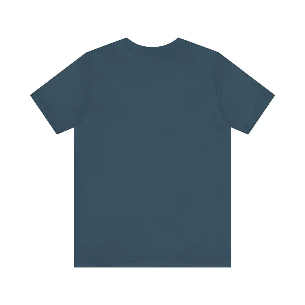 Blue-gray Rhode Island Beach Vibes Unisex Tee Shirt for casual summer style