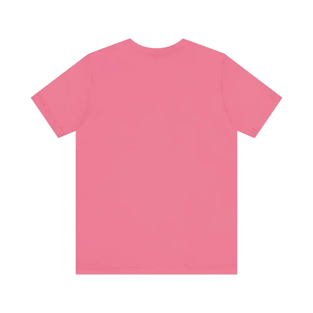 Pink short-sleeve Tee Shirt for Rhode Island Beach Vibes, unisex design