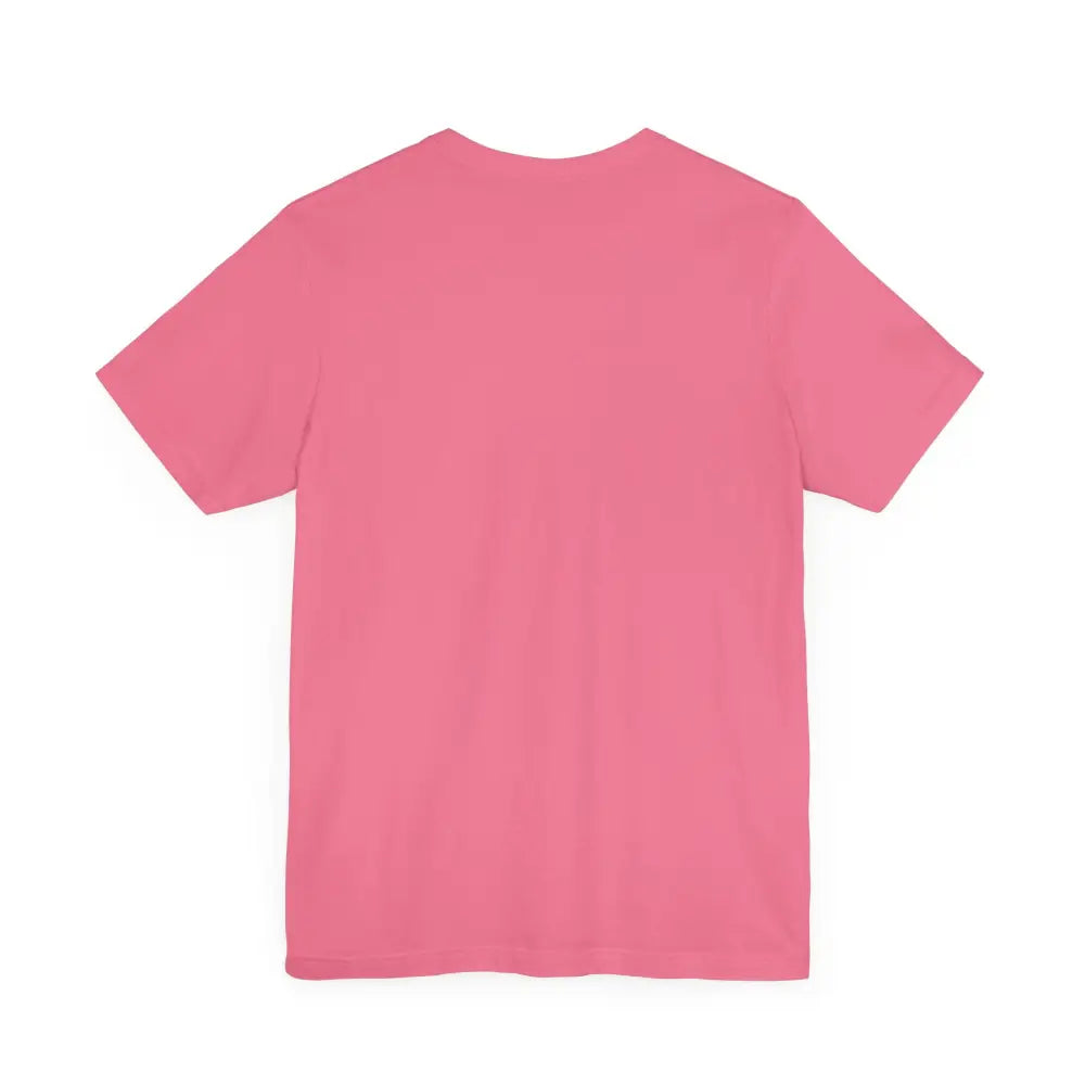 Pink short-sleeved Rhode Island Beach Vibes Unisex Tee Shirt for casual wear