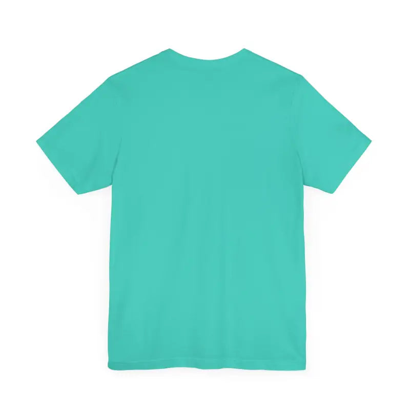 Aqua-colored Rhode Island Bridge Graphic Tee Unisex Short Sleeve T-Shirt