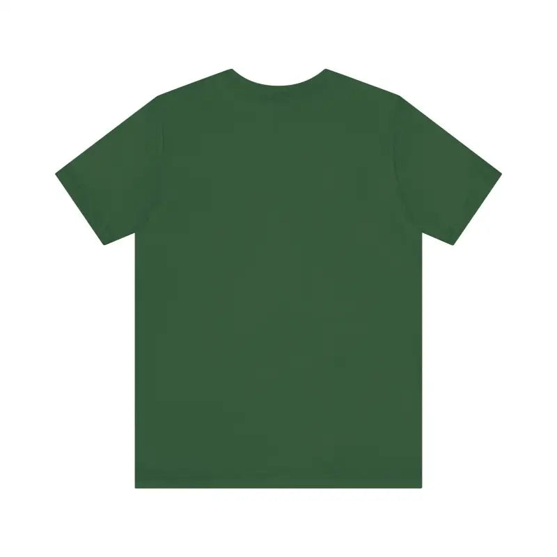 Forest green Rhode Island Bridge Graphic Tee unisex short sleeve t-shirt displayed