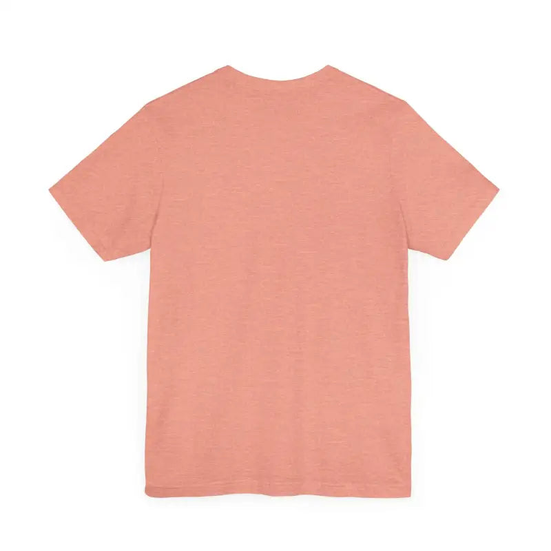 Salmon-colored short-sleeved t-shirt from Rhode Island Bridge Graphic Tee collection