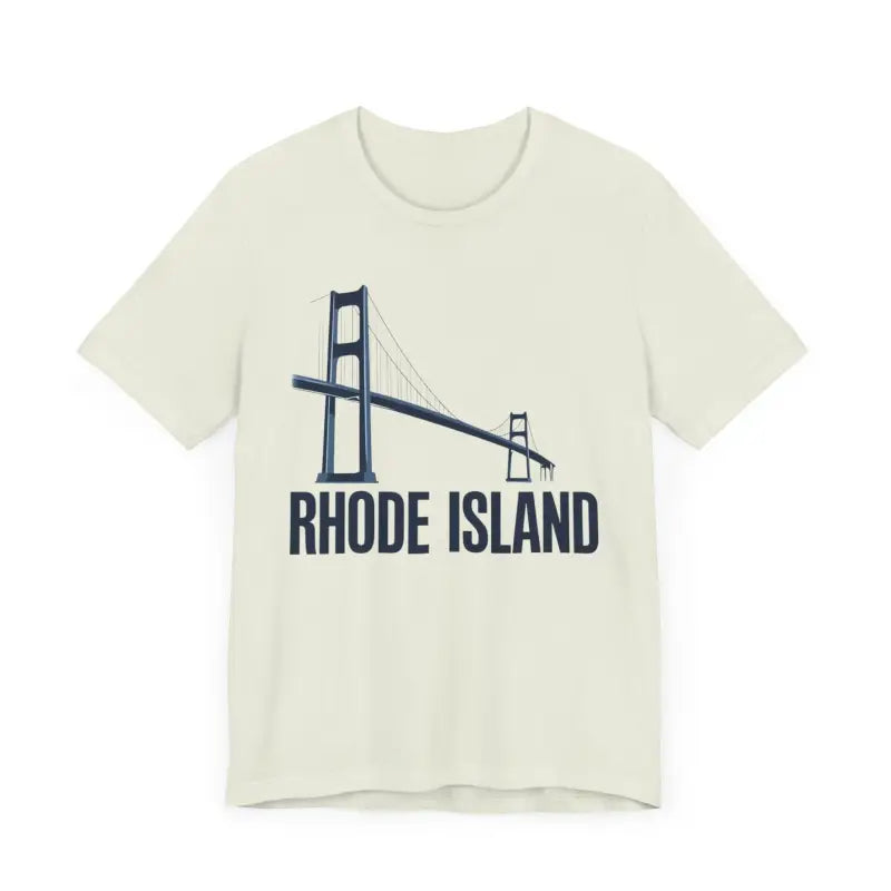 Rhode Island Bridge Graphic Tee Unisex Short Sleeve T Shirt display image