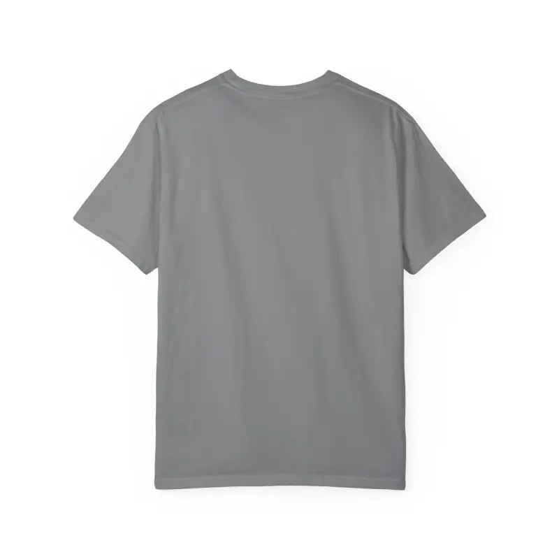 Gray short-sleeved t-shirt from Rhode Island Garment Dyed Unisex Collection